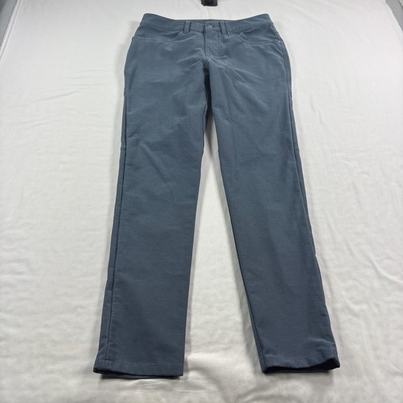 lululemon athletica Other - Lululemon ABC Pants Mens 30x31 Blue Slim Tapered Utilitech Casual Chino